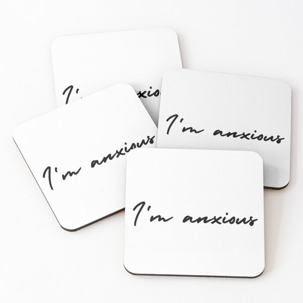 Item preview, I'm anxious | emotion and mood  designed and sold by Therapy by Sen.