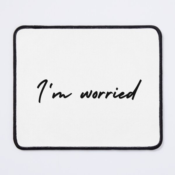 Item preview, I'm worried | emotion and mood  designed and sold by Therapy by Sen.
