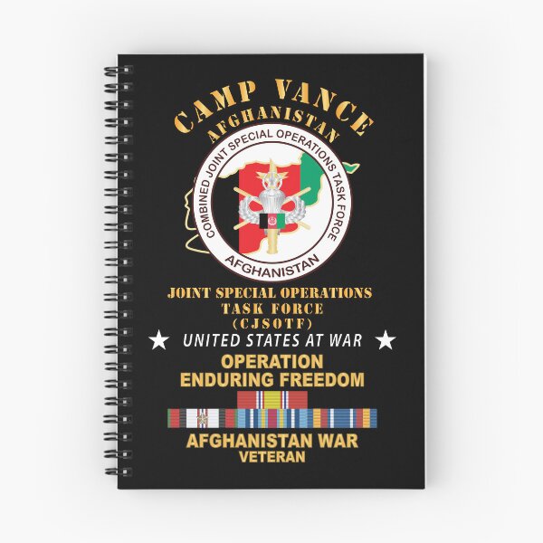 Item preview, SOF - Camp Vance - Afghanistan - Combined Joint Special Operations Task Force - OEF - Afghanistan w SVC X 300 designed and sold by Military Insignia Products.