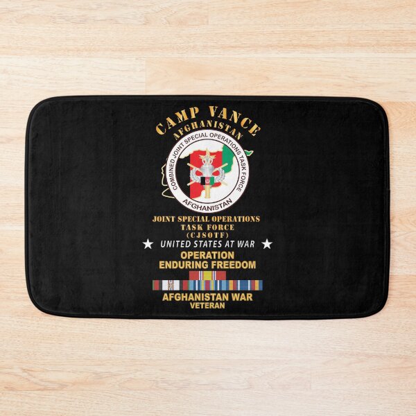 Item preview, SOF - Camp Vance - Afghanistan - Combined Joint Special Operations Task Force - OEF - Afghanistan w SVC X 300 designed and sold by Military Insignia Products.
