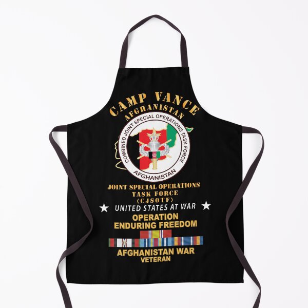Item preview, SOF - Camp Vance - Afghanistan - Combined Joint Special Operations Task Force - OEF - Afghanistan w SVC X 300 designed and sold by Military Insignia Products.