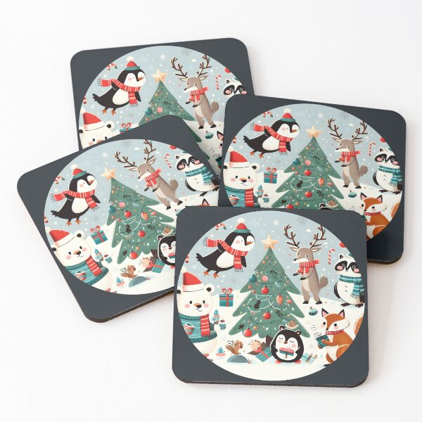 Item preview, Happy Animals at Christmas - Funny designed and sold by Amazing States of America.