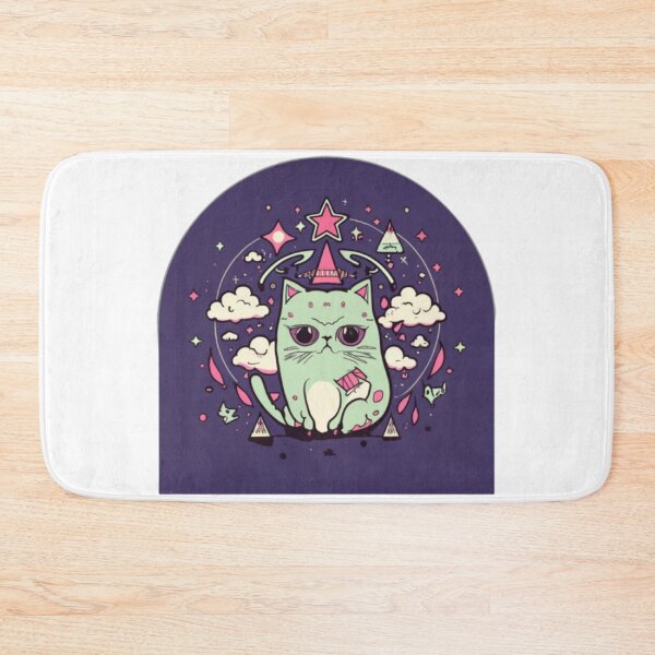 Item preview, Mystical magical cat designed and sold by PaulBlueShop.