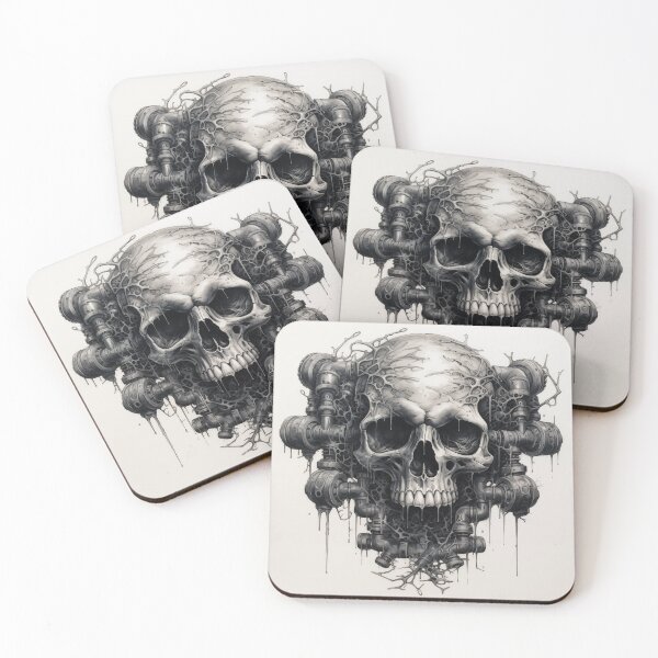 Item preview, Gothic Skull Art designed and sold by deathmetalart.