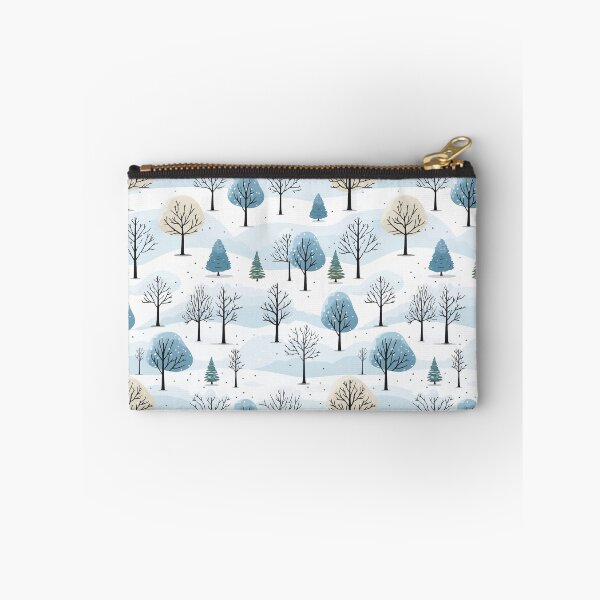 Item preview, Winter Trees Landscape Pattern designed and sold by Blue-Banana.