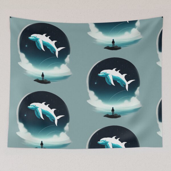 Item preview, magic dolphin designed and sold by SerafinDesign.