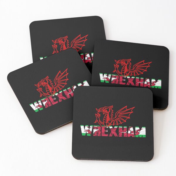 Item preview, WREXHAM WELSH FLAG DRAIG GOCH RED DRAGON designed and sold by Marni Scofidio Desi9ns.