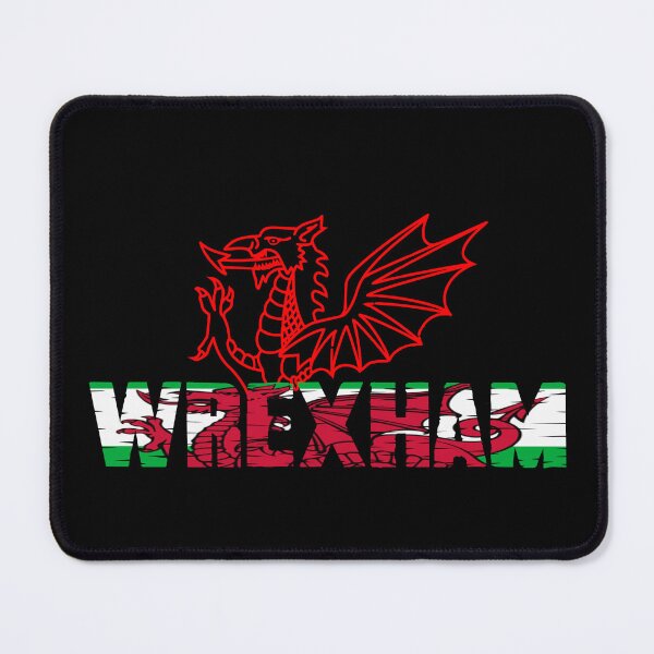 Item preview, WREXHAM WELSH FLAG DRAIG GOCH RED DRAGON designed and sold by Marni Scofidio Desi9ns.