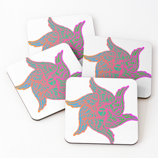Item preview, Day-glo seraph designed and sold by anomalogue.