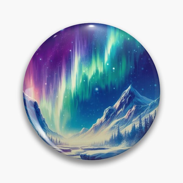 Item preview, Aurora Winter Cloudland designed and sold by Jolly-Drawings.