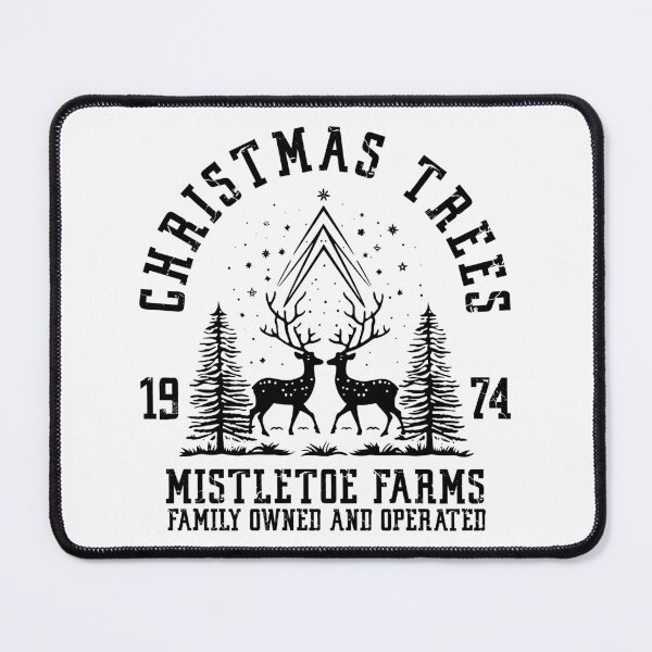 Item preview, Christmas Trees Mistletoe Farms designed and sold by EsteticaVerus.