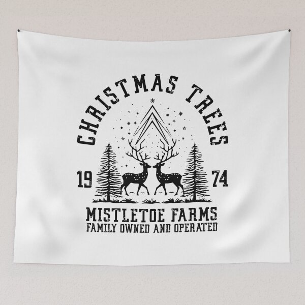 Item preview, Christmas Trees Mistletoe Farms designed and sold by EsteticaVerus.