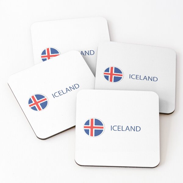 Item preview, Iceland Flag designed and sold by PatternDesign91.