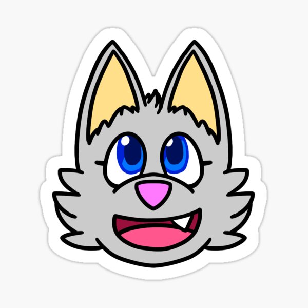 Luna Chibi Face Sticker