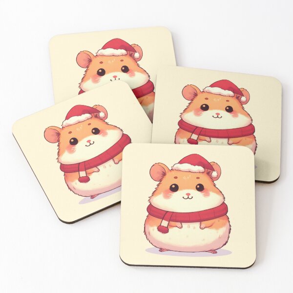Item preview, Cute Christmas Hamster designed and sold by KAI-Studio.