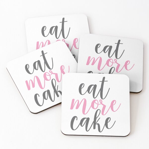 Item preview, Eat More Cake: A Sweet Indulgence Call designed and sold by BakersArtists.