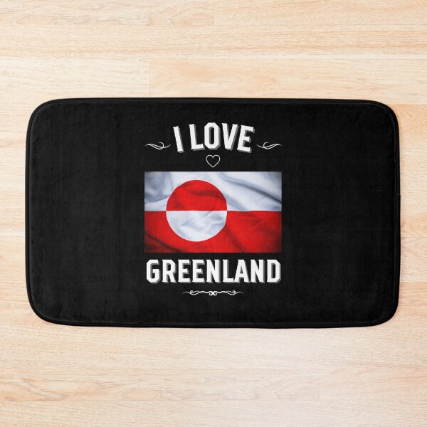 Item preview, I Love Greenland designed and sold by LoveMyRoots.