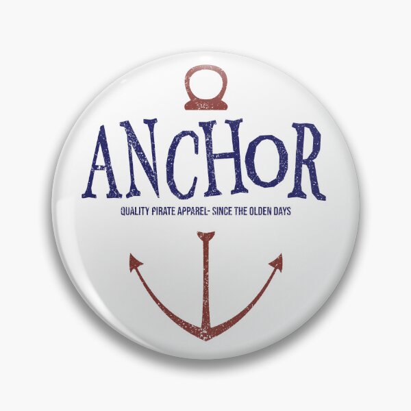 Artikelvorschau, Anker-Aufkleber, Piraten-Aufkleber, nautisch entworfen und verkauft von stuinflipflops.