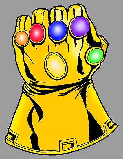"Infinity Gauntlet" Photographic Print by nathmart | Redbubble