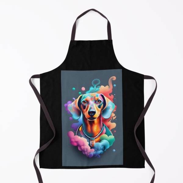 Item preview, Colorful Dach 1/4 designed and sold by DachshundsOnRB.