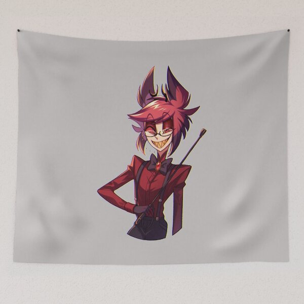 Aperçu de l'œuvre Hazbin Hotel Alastor créée et vendue par Vivzie-Art.