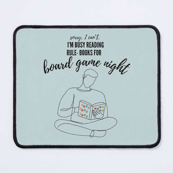 Item preview, board game night prep modern lines designed and sold by Shadyfruit.