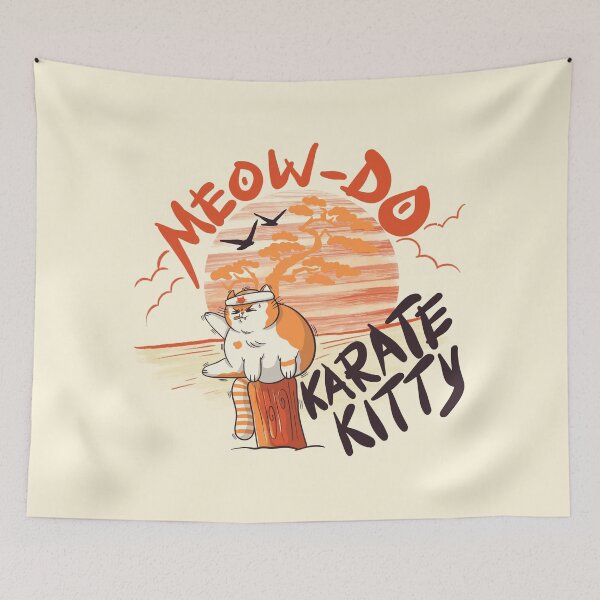 Item preview, Karate kitty designed and sold by Freecheese.