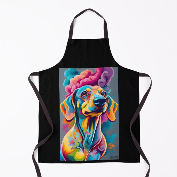 Item preview, Colorful Dach 2/4 designed and sold by DachshundsOnRB.