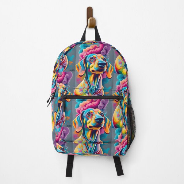 Item preview, Colorful Dach 2/4 designed and sold by DachshundsOnRB.