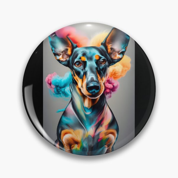 Item preview, Colorful Dach 3/4 designed and sold by DachshundsOnRB.
