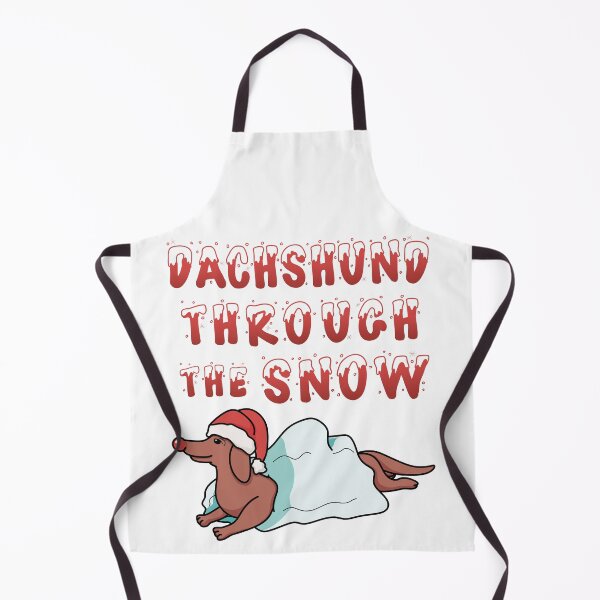Item preview, Dachshund Through The Snow designed and sold by MurrMadeMedia.