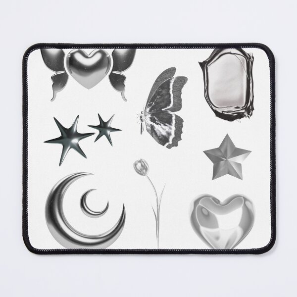 Item preview, Chrome Cyber Sticker Pack designed and sold by Krystina Gabrielle.