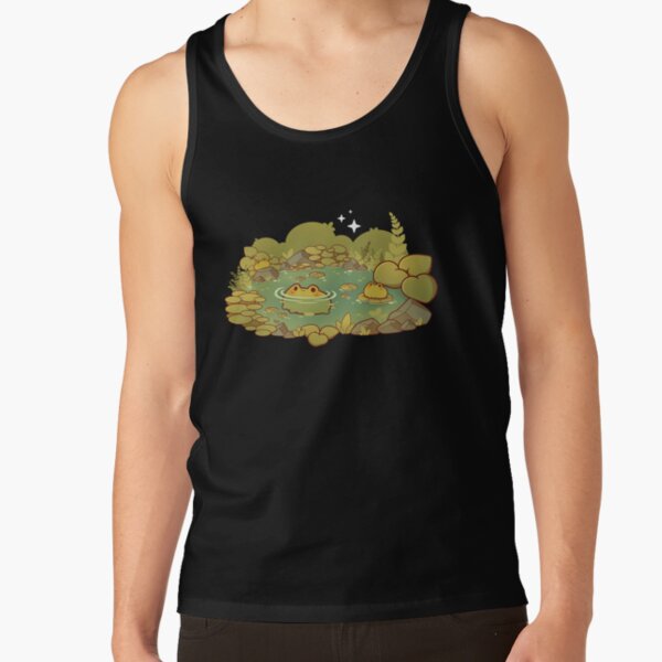 Item preview, Cute frog pond designed and sold by Rihnlin.