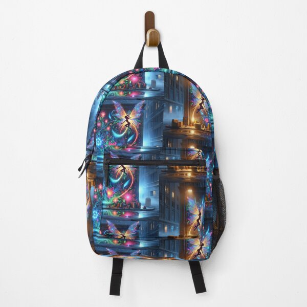 Item preview, Fairies, creating urban street art, in neon. designed and sold by WiltedCabbage.