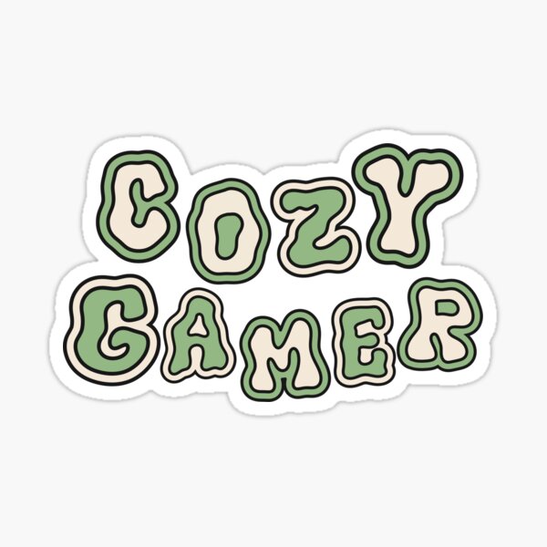 Cozy Gamer Essentials Sticker for Sale by Clefairy Creations