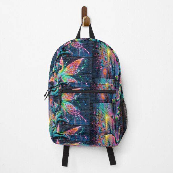 Item preview, Fairies, creating urban street art, in neon. designed and sold by WiltedCabbage.