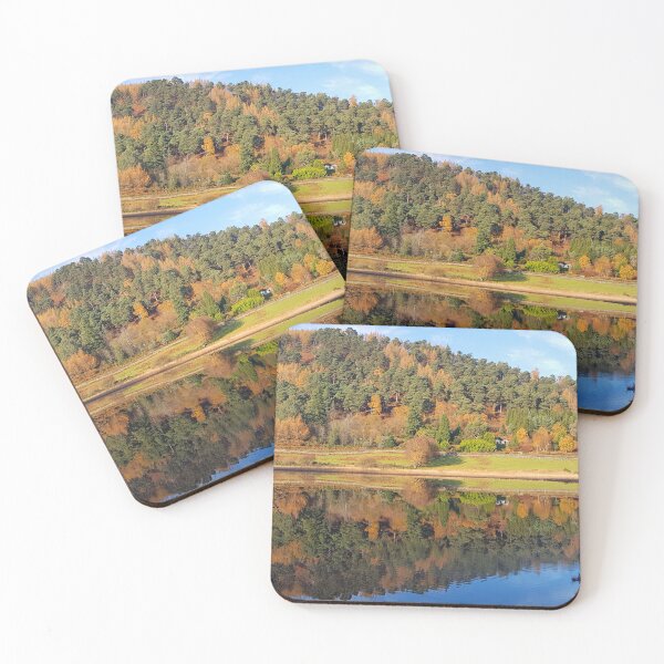 Item preview, Mirror like reflection on the Lower lake at Glendalough, Co Wicklow, Ireland designed and sold by buttonpresser.