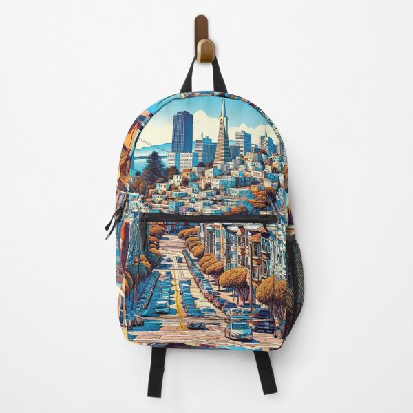 Item preview, Anime Dreamscape of San Francisco designed and sold by Era-of-Traveler.