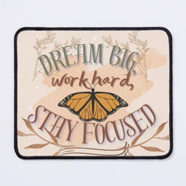 Item preview, Dream Big, work hard, Stay Focused designed and sold by Uplifting4You.