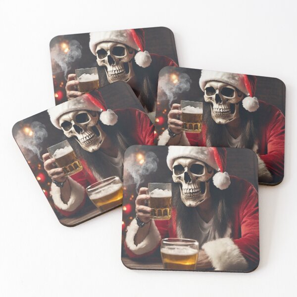 Item preview, Santa Claus skull designed and sold by Luhgoveiia.