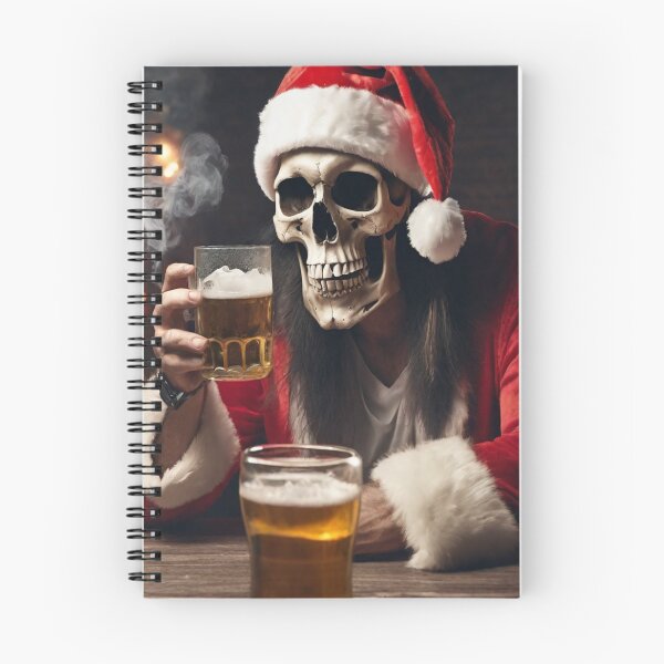 Item preview, Santa Claus skull designed and sold by Luhgoveiia.