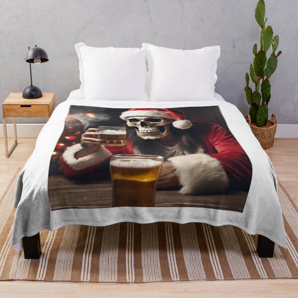 Item preview, Santa Claus skull designed and sold by Luhgoveiia.
