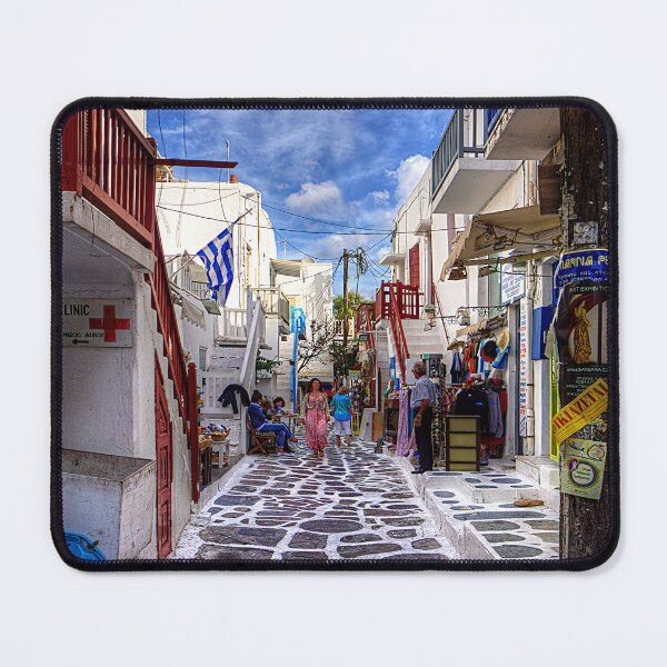 Item preview, Market Day in Chora designed and sold by tomg.