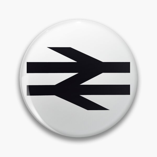 Item preview, British Rail Double Arrow logo in black designed and sold by Random Railways.