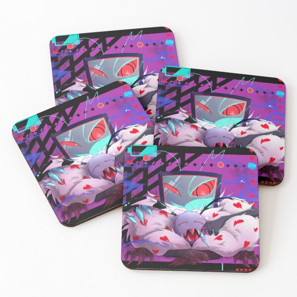 Item preview, Hazbin Hotel Fluffy Vox and Valentino designed and sold by CPRKaaroo.
