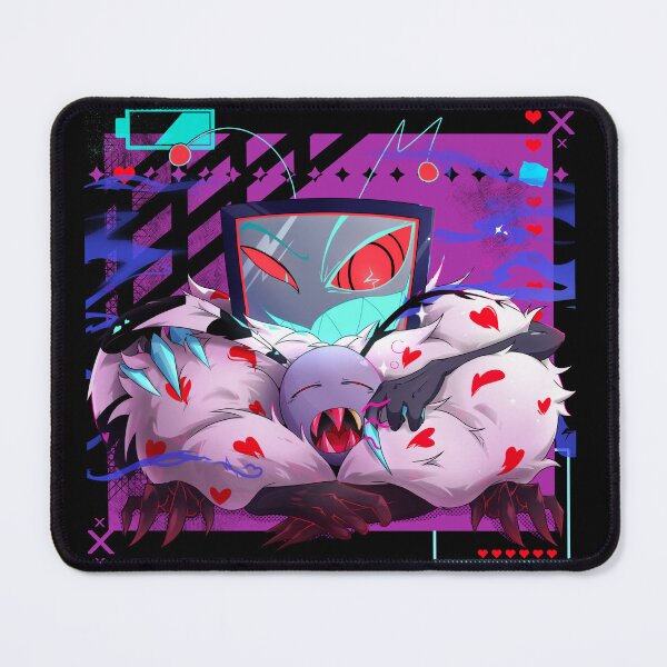 Item preview, Hazbin Hotel Fluffy Vox and Valentino designed and sold by CPRKaaroo.
