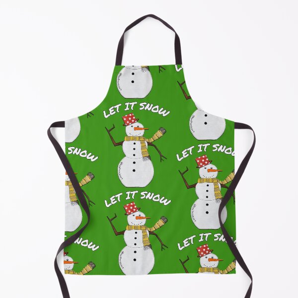 Item preview, Snowman Let It Snow - Green designed and sold by Kristijan Mitrovic.