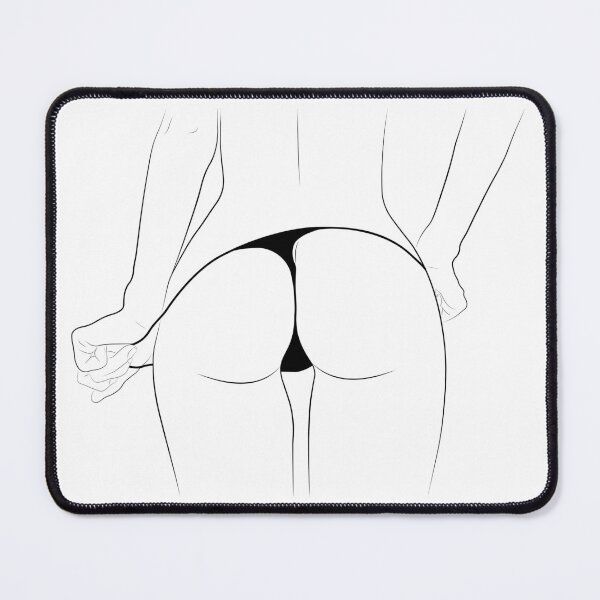 Item preview, Perfect Woman Girl Ass Line Art Booty Workout designed and sold by dk-design85.