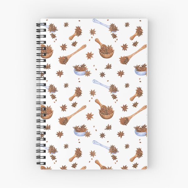 Item preview, Star Anise spice watercolor drawing designed and sold by Flowersforbear.