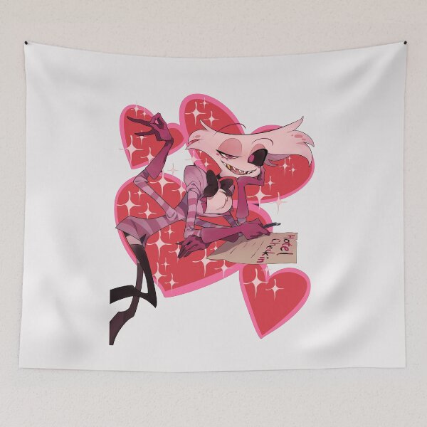 Item preview, Hazbin Hotel Angel Dust designed and sold by Vivzie-Art.